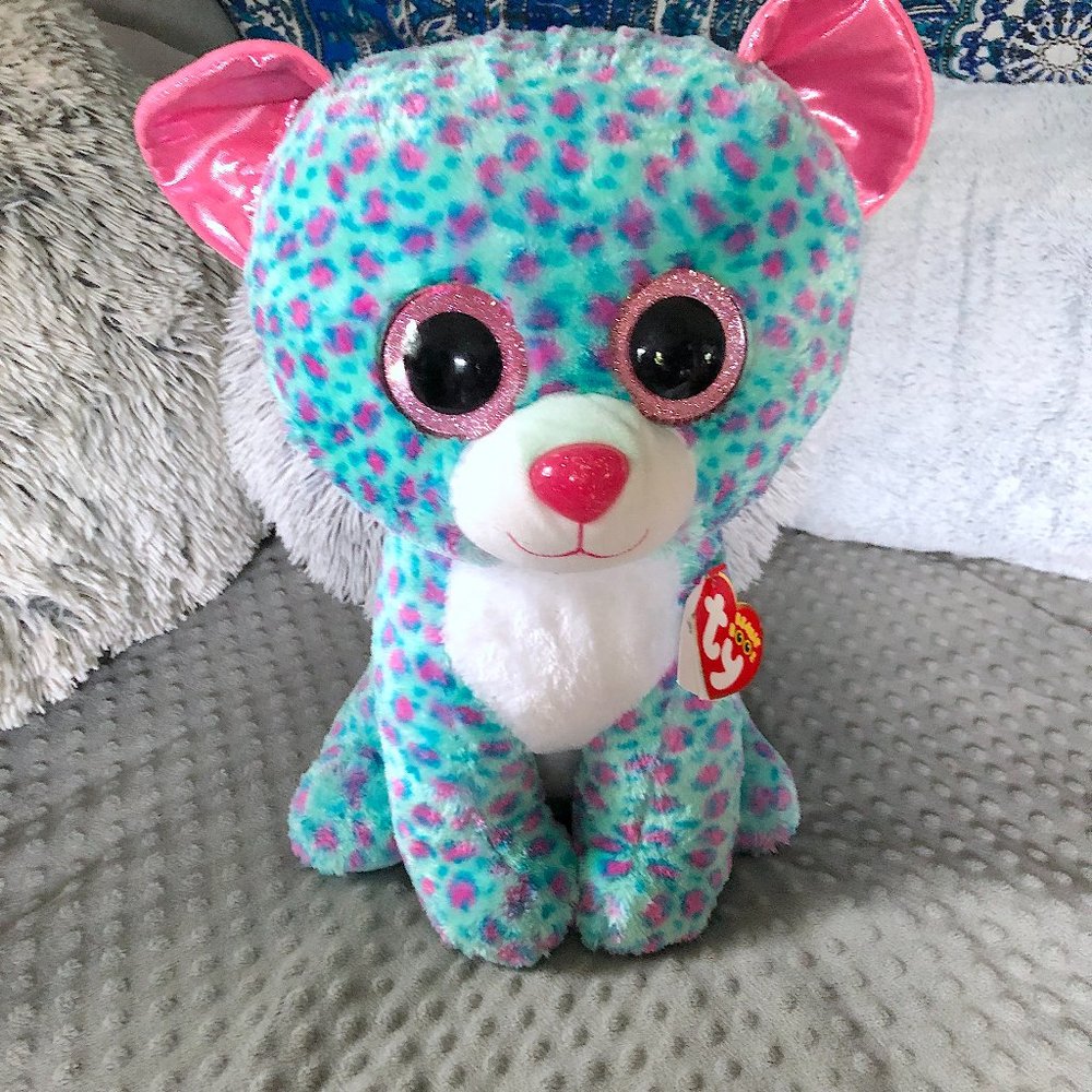 TY Beanie Boo RARE 18" Claires EXCLUSIVE: Sydney